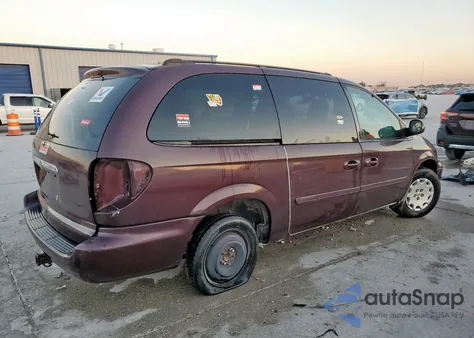 2004 Chrysler Town & Country Lx из США, поврежденный, VIN 1C4GP44R54B513460